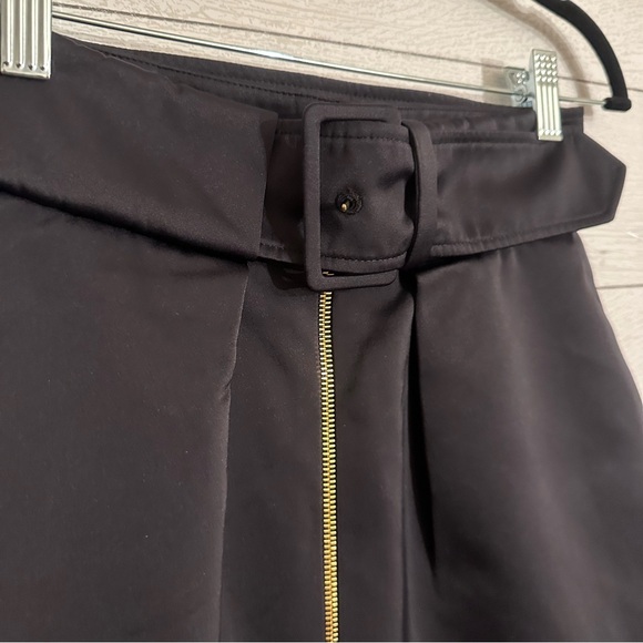 Patou Zip-up mini skirt in recycled satin - Picture 7 of 11